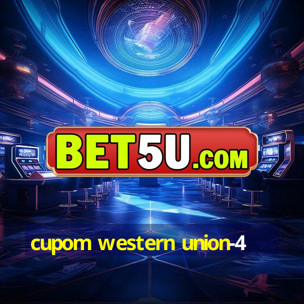 cupom western union